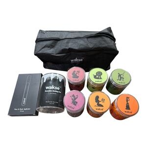 Wakse Ultimate Face & Body Waxing Kit + 6 Wax Amazing Wax All In One Bundle NWT